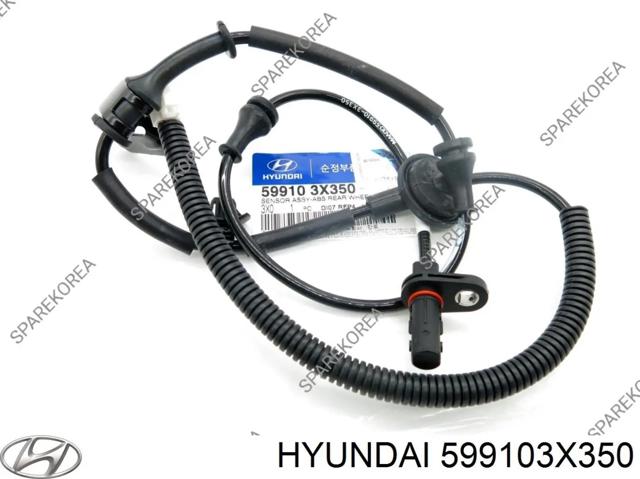 Датчик АБС задній лівий 599103X350 HYUNDAI