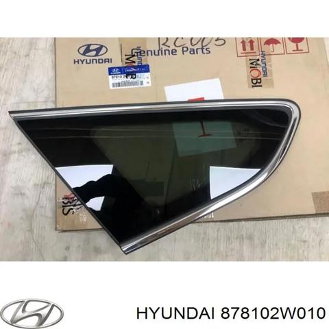 Скло кузова/багажного відсіку, ліве 878102W010 HYUNDAI