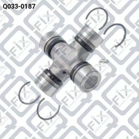 Хрестовина карданного валу, заднього Q0330187 Q-FIX
