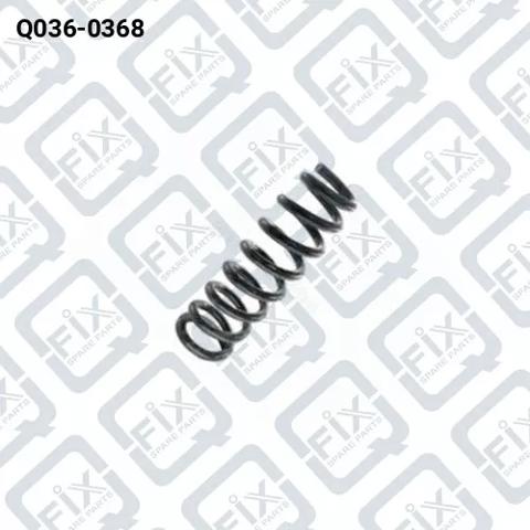 Пружина передня, ліва Q0360368 Q-FIX