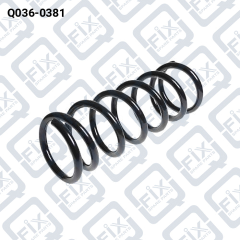 Пружина задня Q0360381 Q-FIX