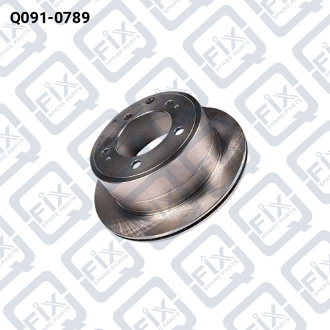 Диск заднього гальма Q0910789 Q-FIX