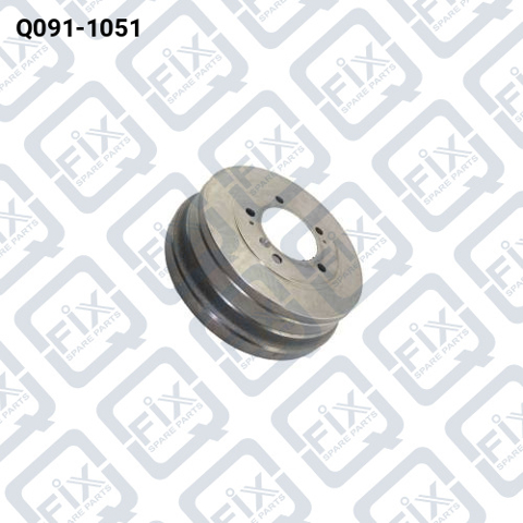 Барабан гальмівний задній Q0911051 Q-FIX