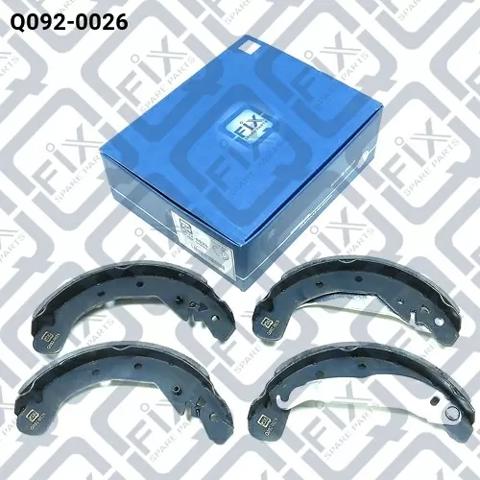 Колодки гальмові задні, барабанні Q0920026 Q-FIX