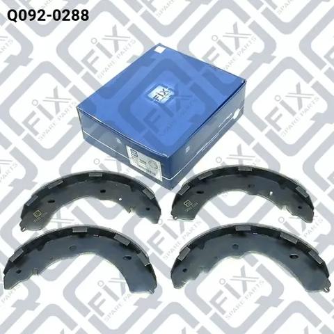 Гальма робочі задні ножні і гальмівні барабани Q0920288 Q-FIX