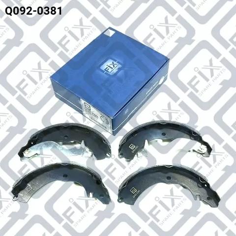 Колодки гальмівні задні, барабанні Q0920381 Q-FIX
