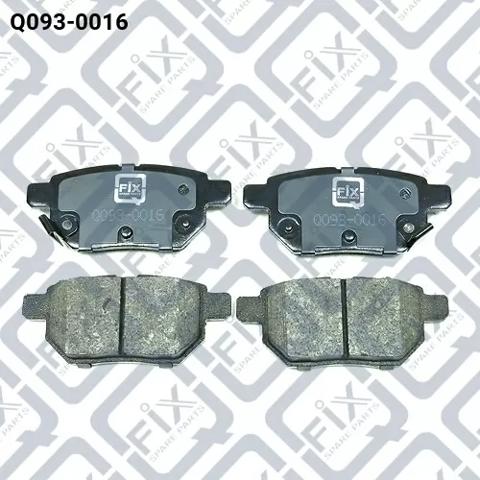 Колодки гальмівні задні, дискові Q0930016 Q-FIX