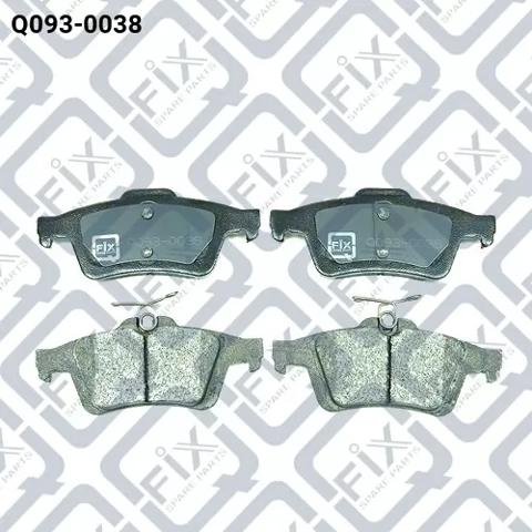 Задні дискові колодки Q0930038 Q-FIX