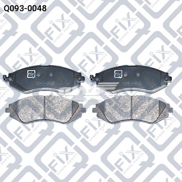 Колодки передні Q0930048 Q-FIX
