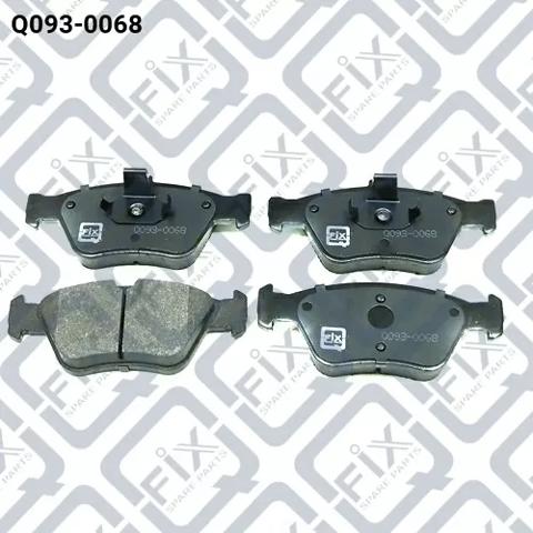 Колодки гальмівні передні, дискові Q0930068 Q-FIX