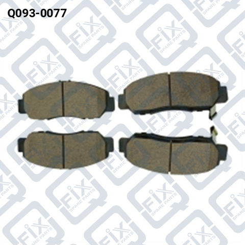 Гальмівні колодки Q0930077 Q-FIX