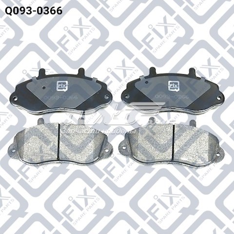 Передні гальмівні колодки Q0930366 Q-FIX