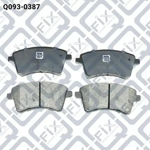 Передні гальмівні колодки Q0930387 Q-FIX