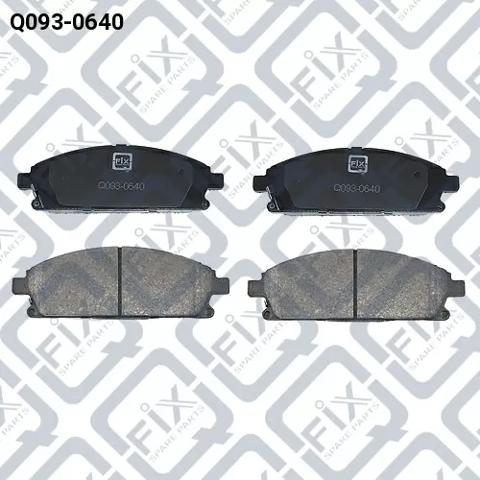 Гальмівні колодки Q0930640 Q-FIX