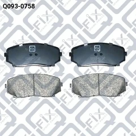 Тормозні колодки Q0930758 Q-FIX