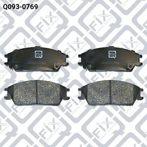 Передні гальмівні колодки Q0930769 Q-FIX