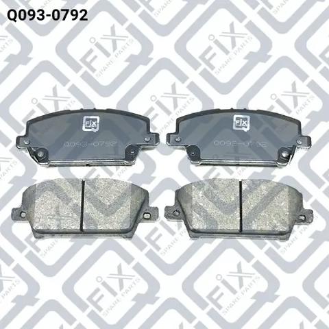 Передні гальмівні колодки Q0930792 Q-FIX