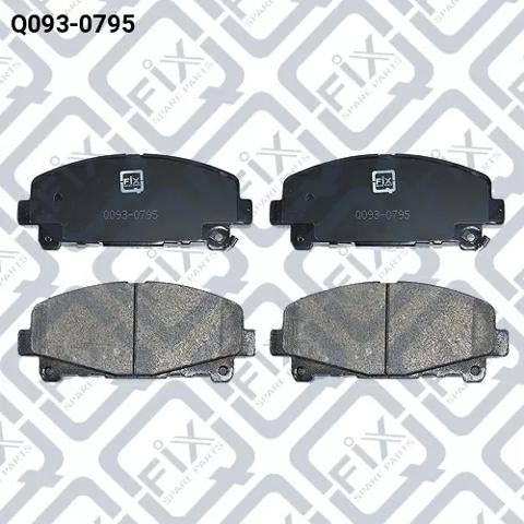 Гальмівні колодки Q0930795 Q-FIX