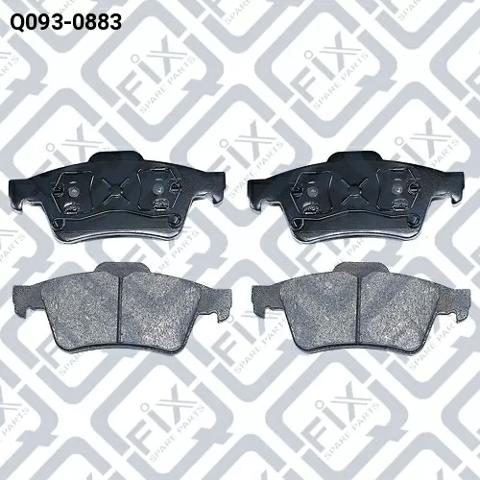 Задні дискові колодки Q0930883 Q-FIX