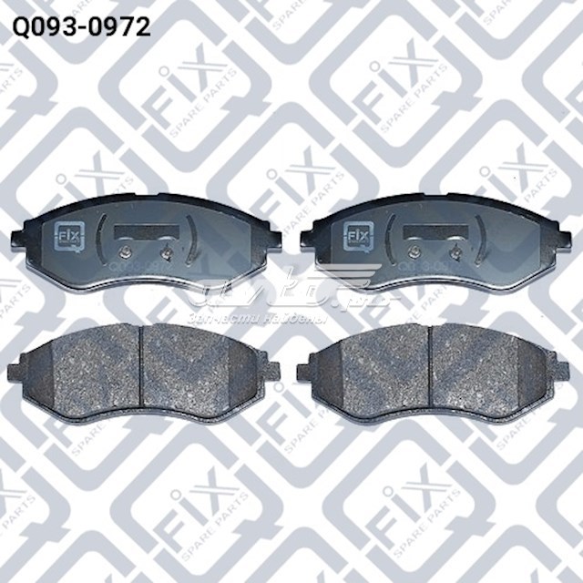 Колодки передні Q0930972 Q-FIX