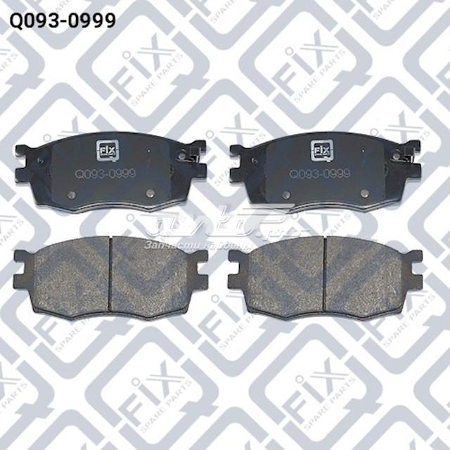 Тормозні колодки Q0930999 Q-FIX