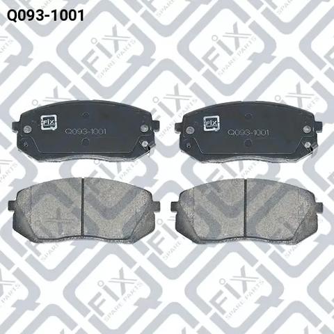 Колодки гальмівні дискові комплект Q0931001 Q-FIX