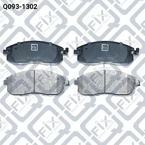 Колодки гальмівні передні, дискові Q0931302 Q-FIX