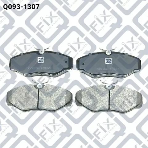 Колодки гальмівні дискові комплект Q0931307 Q-FIX