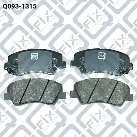 Передні гальмівні колодки Q0931315 Q-FIX