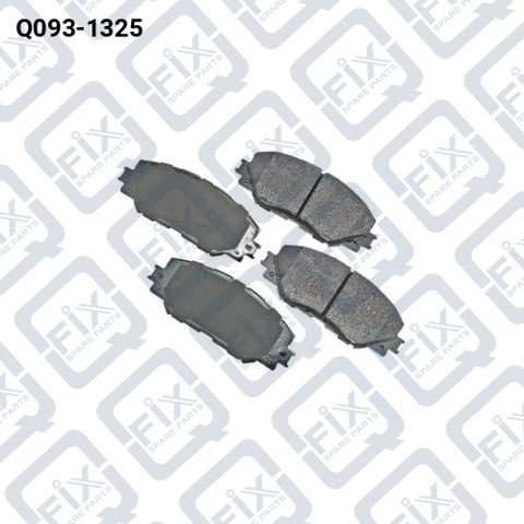 Гальмівні колодки Q0931325 Q-FIX