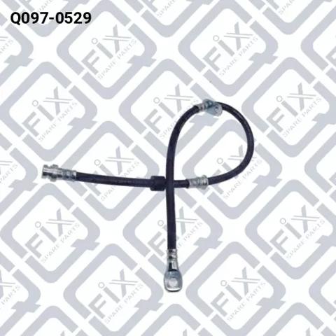 Шланг гальмівний передній, лівий Q0970529 Q-FIX