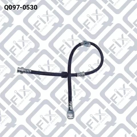 Шланг гальмівний передній, правий Q0970530 Q-FIX