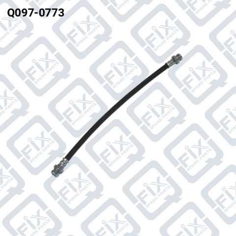 Шланг гальмівний задній, правий Q0970773 Q-FIX