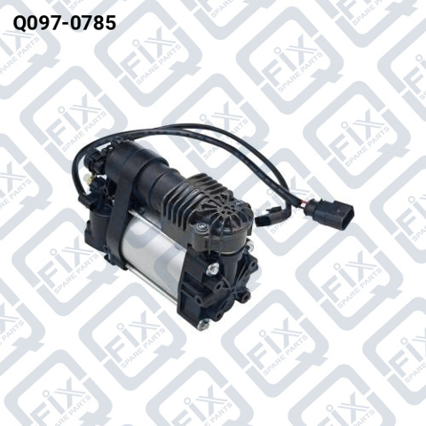 Компресор пневмопідкачкою (амортизаторів) Q0970785 Q-FIX