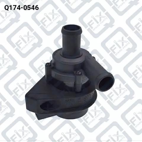 Помпа водяна, (насос) охолодження, додатковий електричний Q1740546 Q-FIX