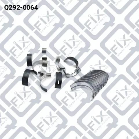 Вкладиші коленвала, корінні, комплект, стандарт (STD) Q2920064 Q-FIX