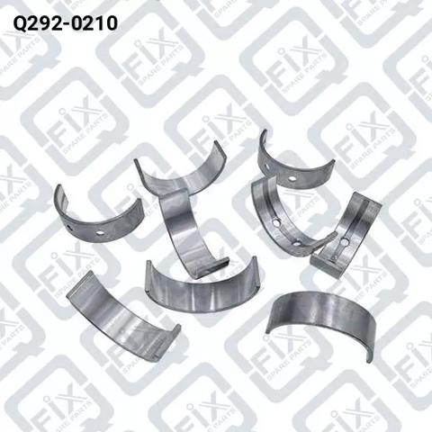 Вкладиші колінвала, корінні, комплект, 1-й ремонт (+0,25) Q2920210 Q-FIX