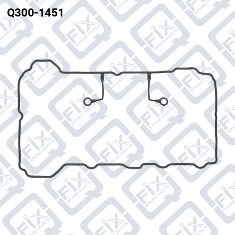Прокладка кришки клапанної  Q3001451 Q-FIX
