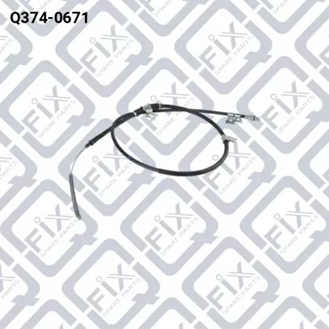 Трос ручного гальма задній, лівий Q3740671 Q-FIX