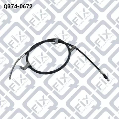 Трос ручника задній правий Q3740672 Q-FIX