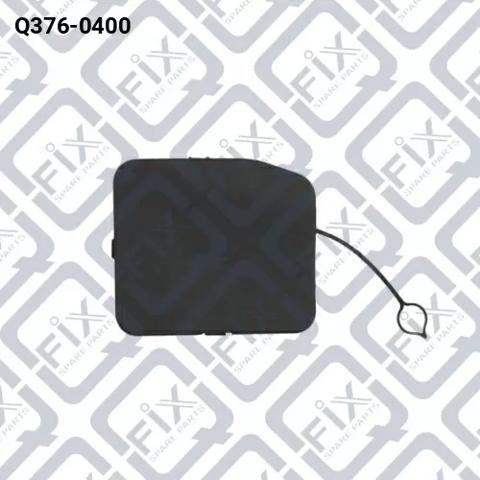 Заглушка бампера буксирувального гака, задня Q3760400 Q-FIX