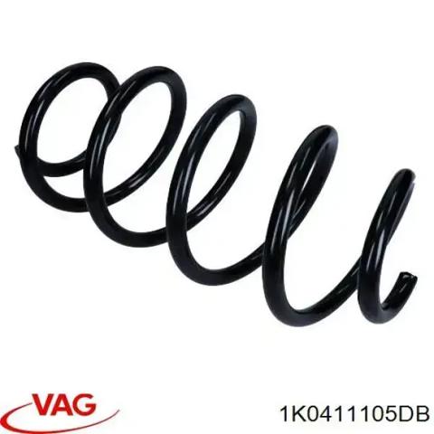 Пружина передньої підвіски 1K0411105DB VAG