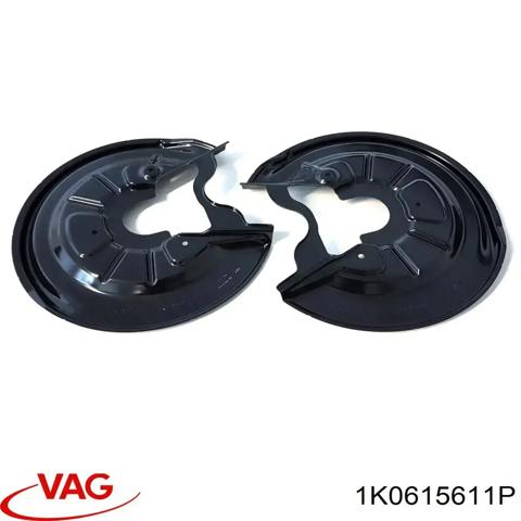Захист гальмівного диска заднього, лівого 1K0615611P VAG