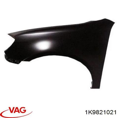 Переднє ліве крило 1K9821021 VAG