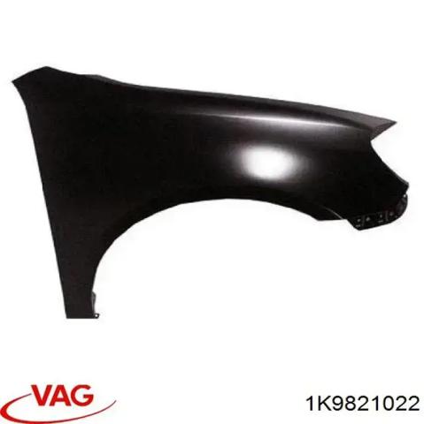 Переднє праве крило 1K9821022 VAG