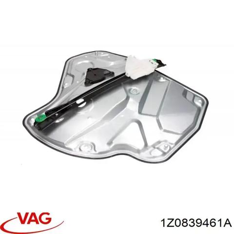 Склопідйомник задніх лівих дверей 1Z0839461A VAG