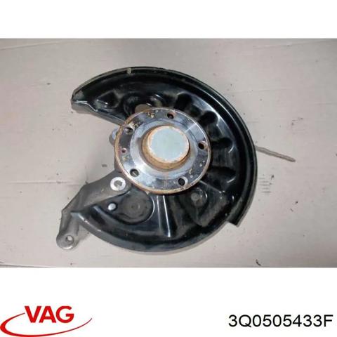 Кулак поворотний лівий 3Q0505433F VAG