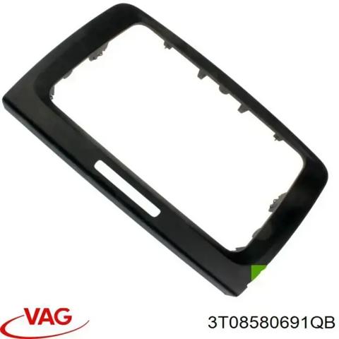 Облицювання приладів керування "торпедо" 3T08580691QB VAG