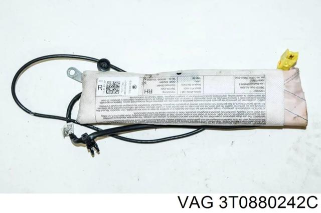 Подушка Айрбег спинки сидіння правого 3T0880242C VAG