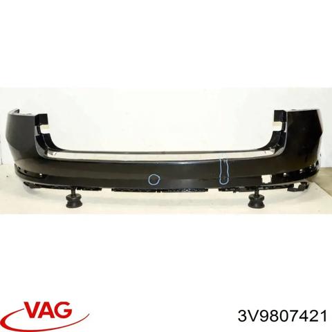Буфер (бампер) задній 3V9807421 VAG
